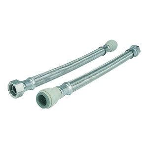 FLX18 - Flexi Tap Connector - BSP to Pushfit - 1/2" x 15mm - 500mm — representative range photo
