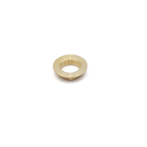Brass Backnut - Flanged - 3/4" — representative product photograph