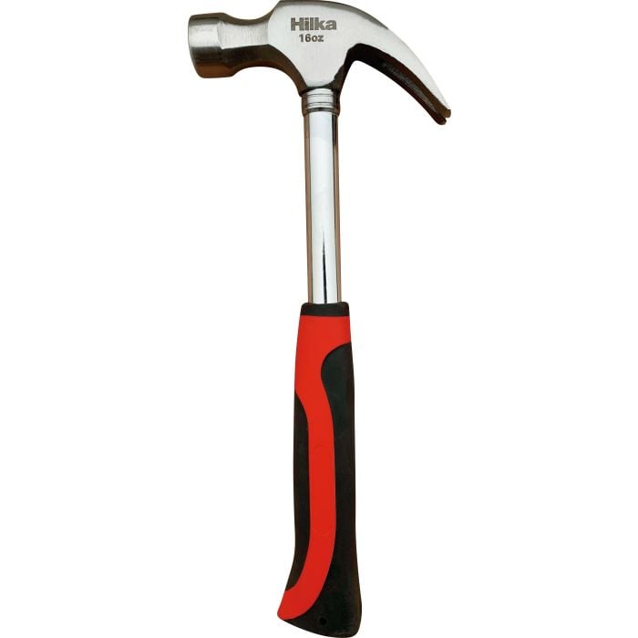 Hilka 16oz Claw Hammer Tubular Shaft