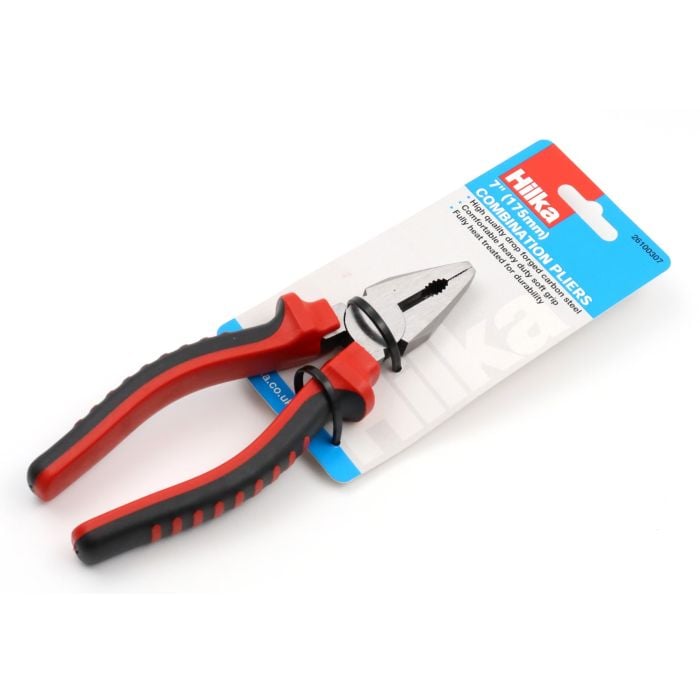 Hilka 7" (180mm) Combi Pliers Soft Grip