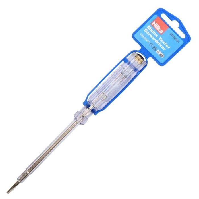 Hilka Large Mains Tester Screwdriver