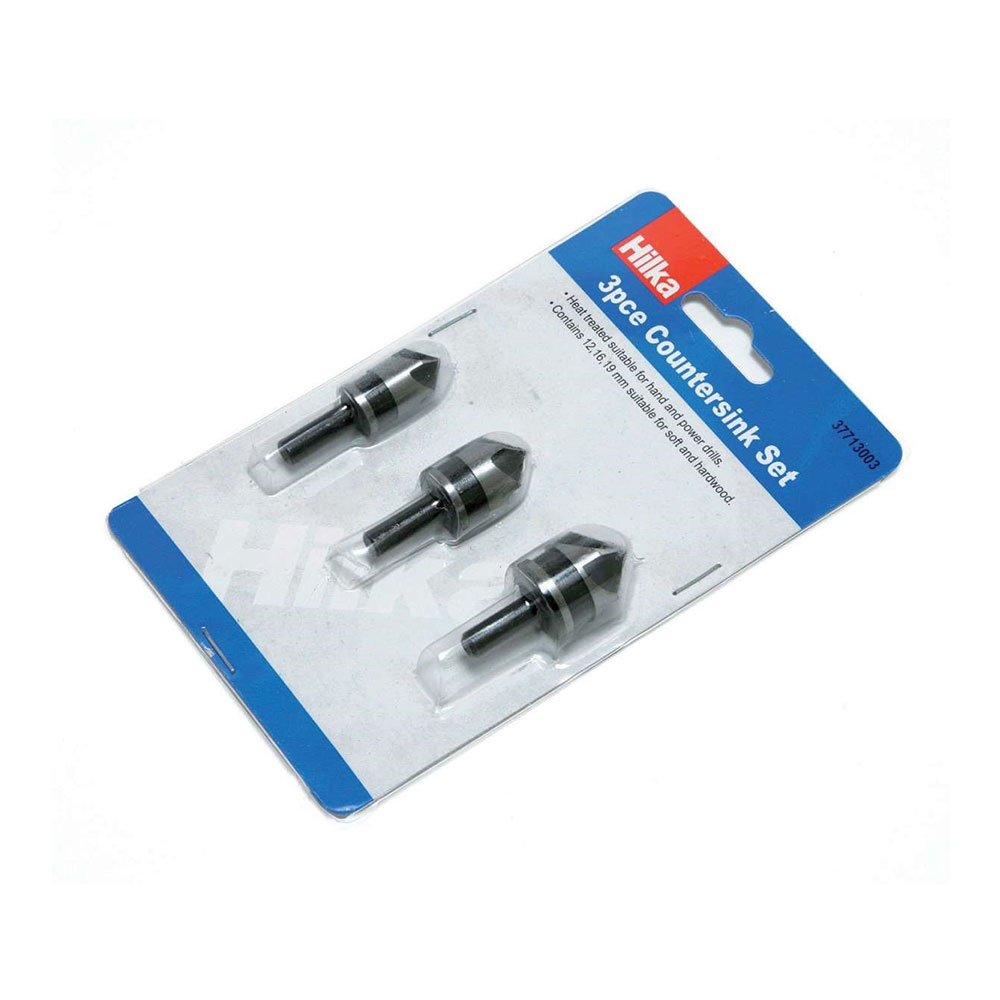 Hilka 3 pce Countersink Set
