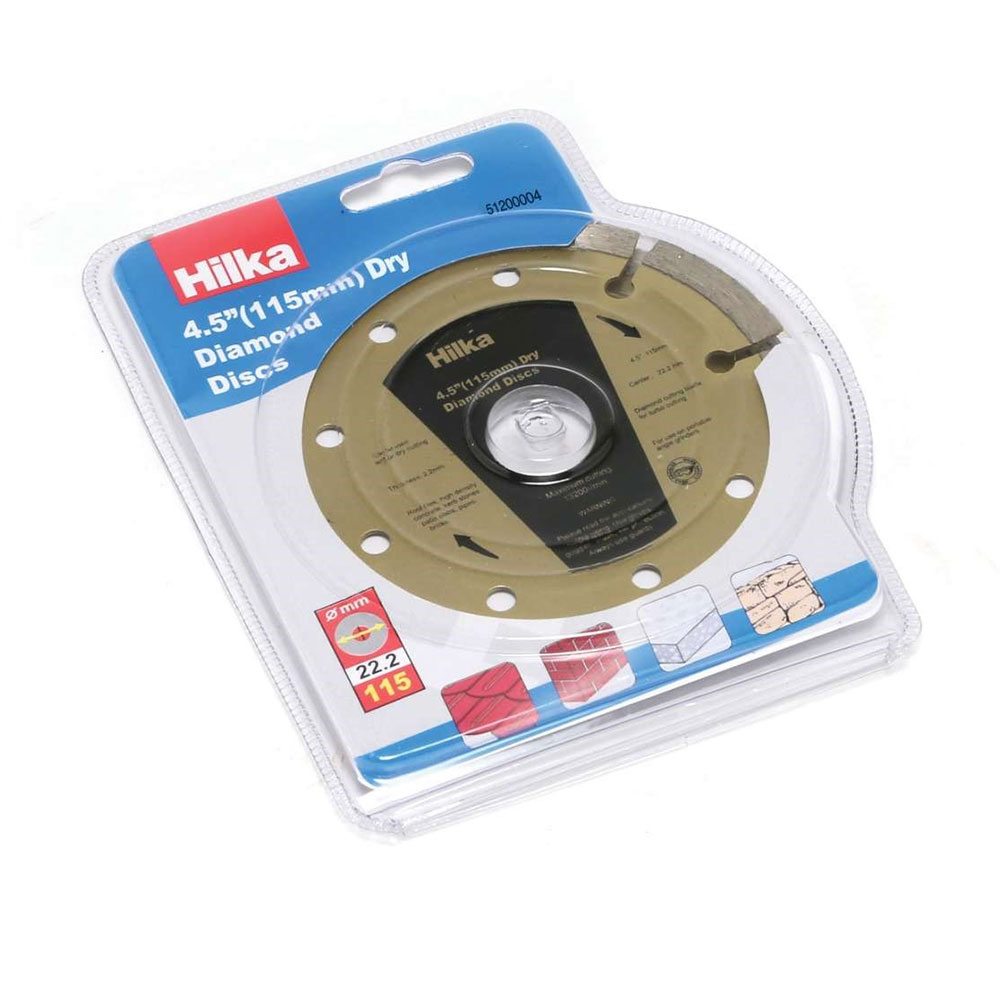 Hilka 4.5" (115mm) Diamond Cutting Disc