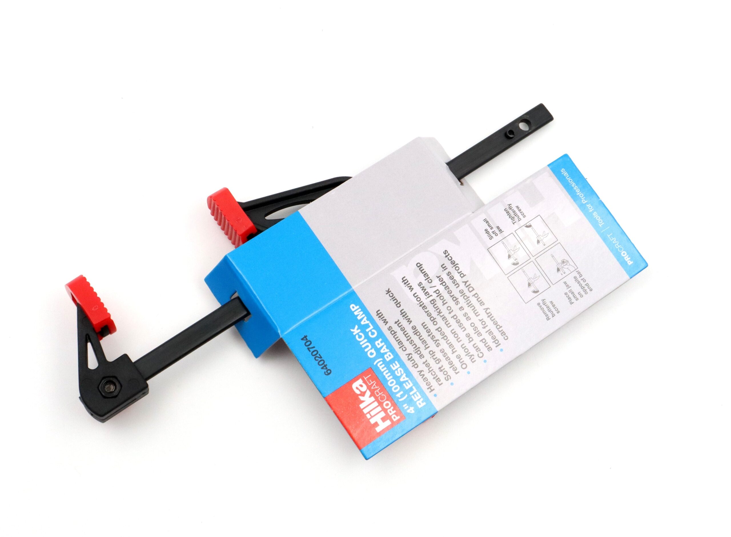 Hilka 4" (100mm) Quick Release Bar Clamp