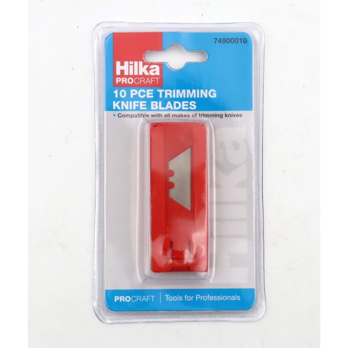 Hilka 10 pce Trimming Knife Blades