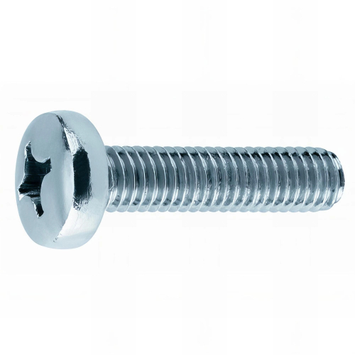 M4 x 6mm Pan Head Pozi Machine Screw