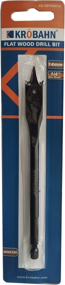 Krobahn Flat wood drill bit - 14mm