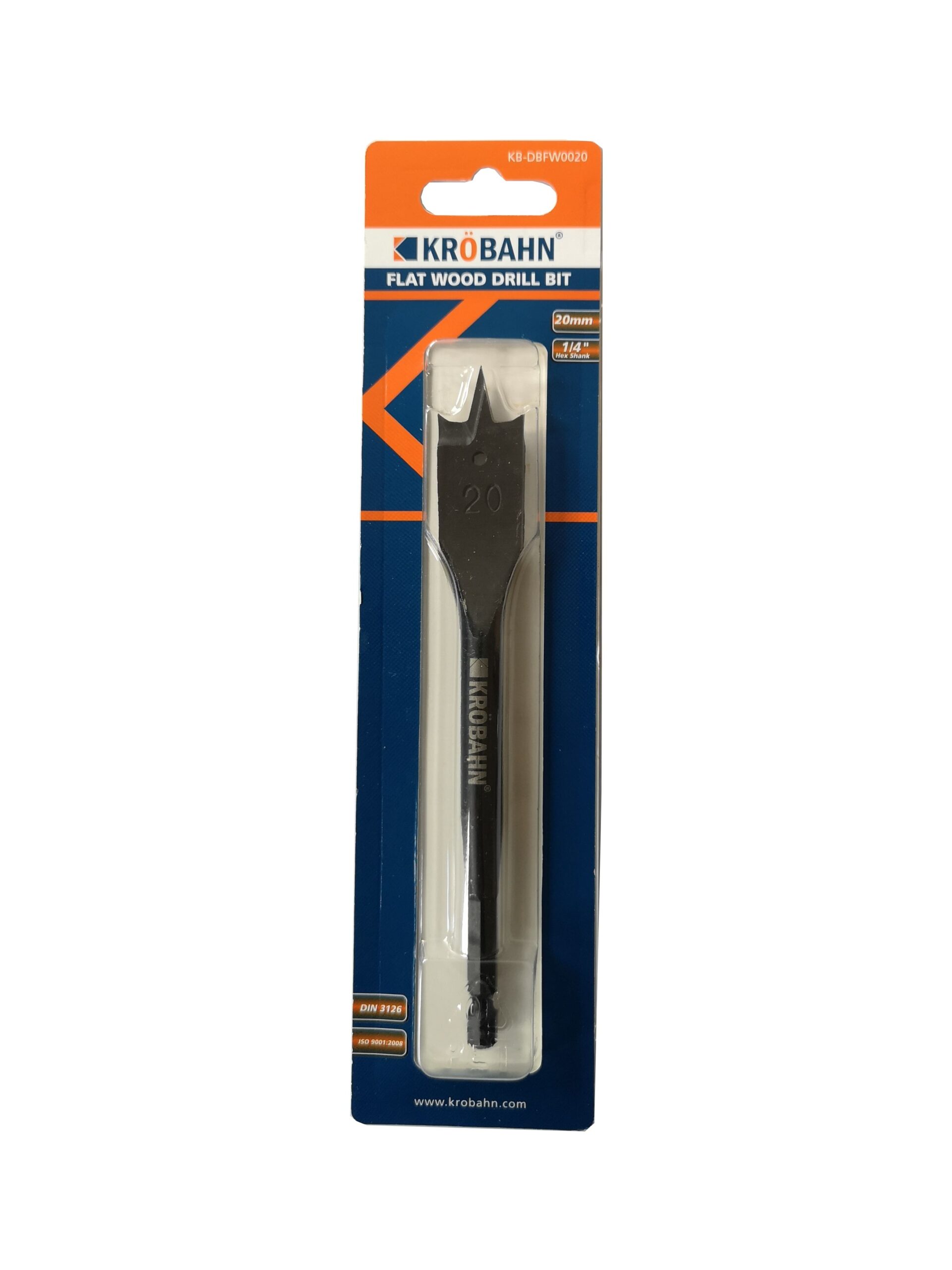 Krobahn Flat wood drill bit - 20mm