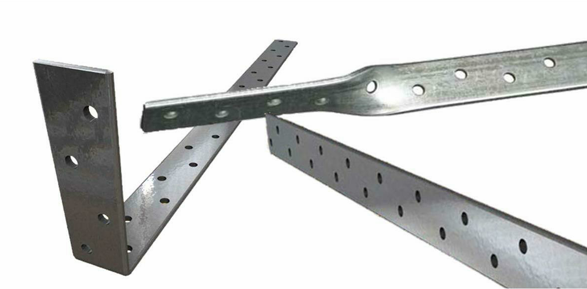Samac 600mm Heavy-Duty Restraint Strap — Bent at 100mm