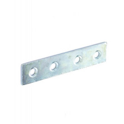 Securit 100mm zinc-plated mending plate
